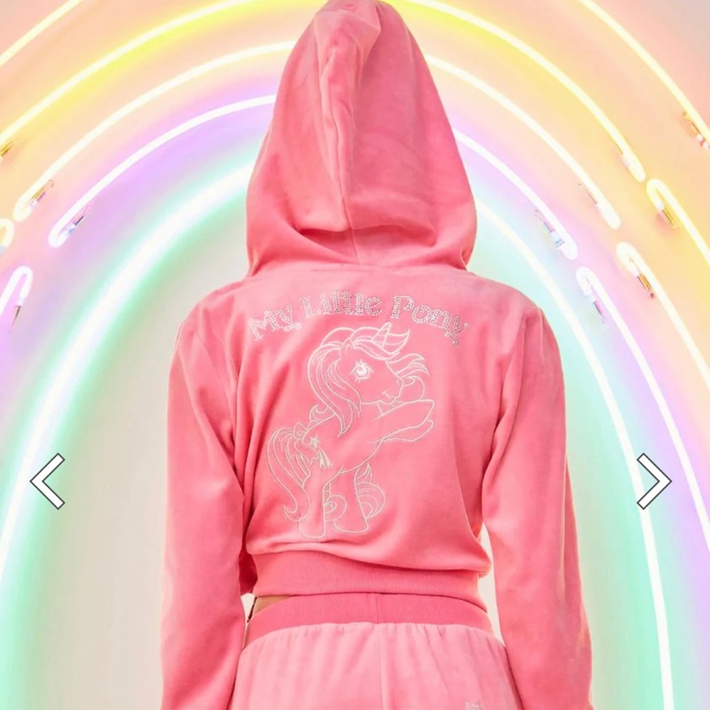 my little pony Power Ponies Velour Track Jacket